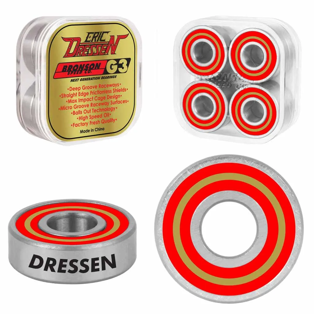 BRONSON ERIC DRESSEN PRO G3 BEARINGS