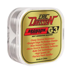 BRONSON ERIC DRESSEN PRO G3 BEARINGS