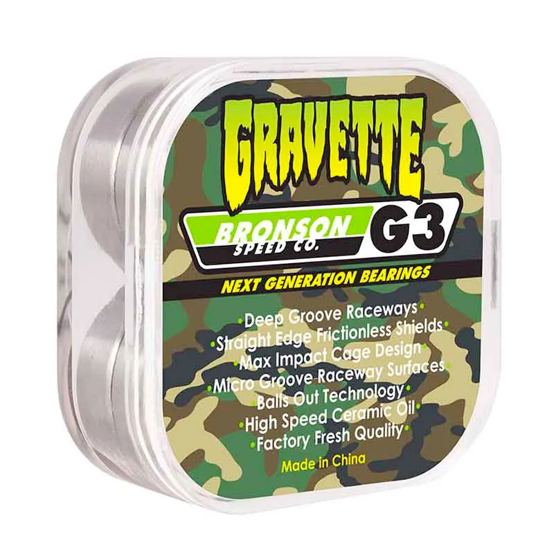 Bronson G3 David Gravette Signature Bearings