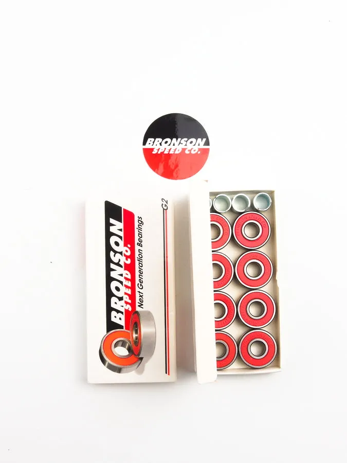 Bronson Speed Co - G2 Next Generation Bearings - Pack Of 8