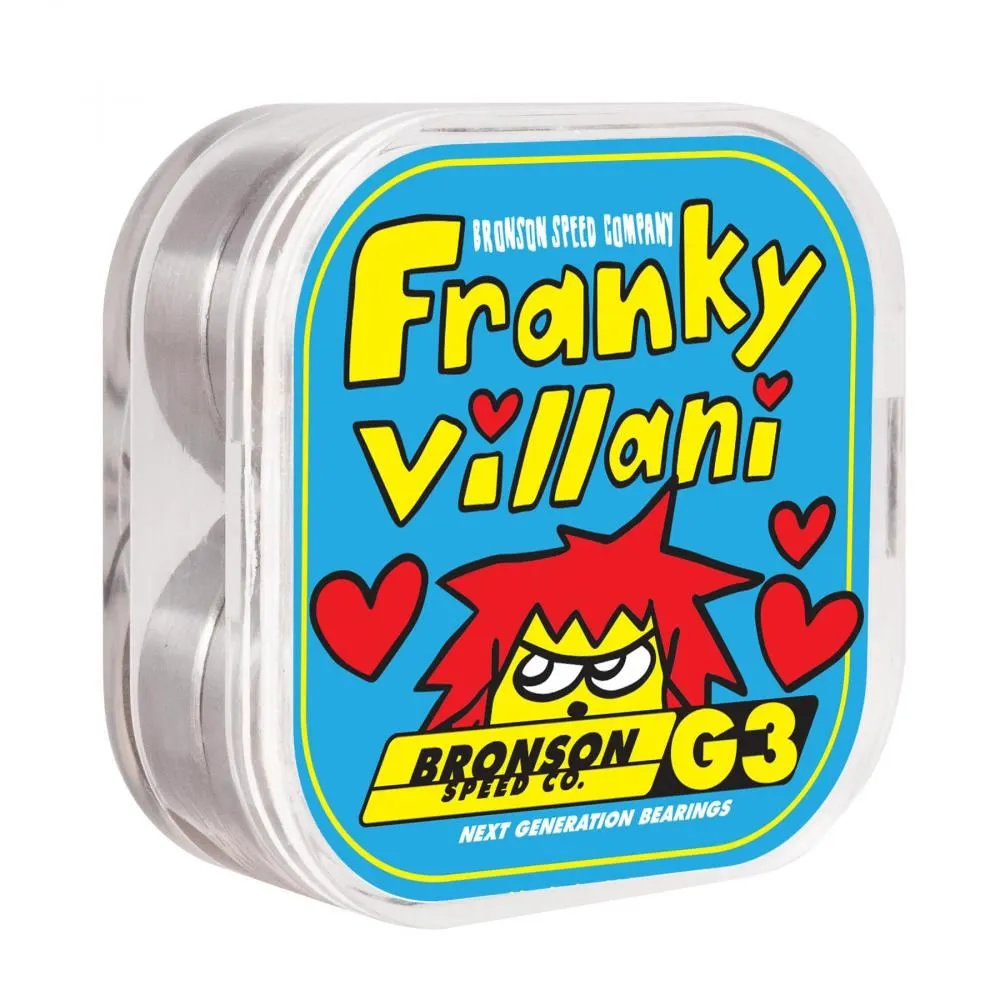 Bronson Speed Co. Skateboard Bearings Franky Villani Pro G3