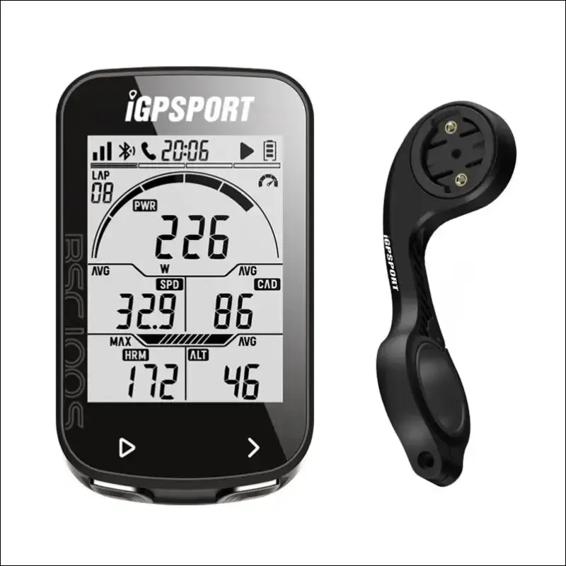 Bsc100s bicycle gps speedometer - wireless stopwatch, cycling odometer