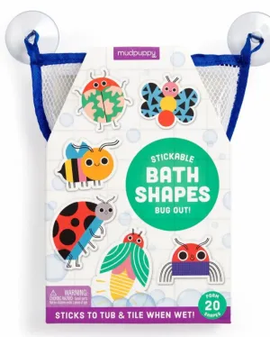 Bug Out! Stickable Foam Bath Shapes