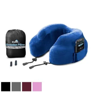 Cabeau Memory Form Evolution Travel Pillows Crimson (#EP0210)