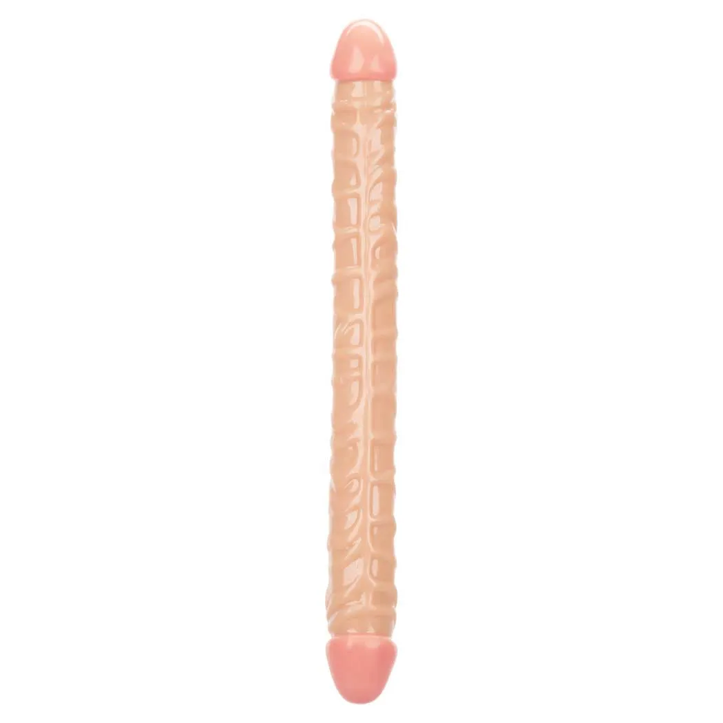 CalExotics Size Queen 17" Double-Ended Dildo