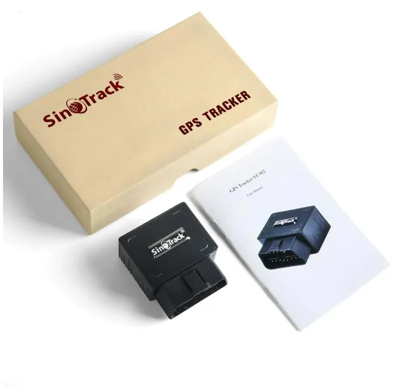 Car GPS Tracker GPS locator OBD II 16PIN  Plug Play