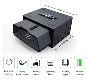 Car GPS Tracker GPS locator OBD II 16PIN  Plug Play