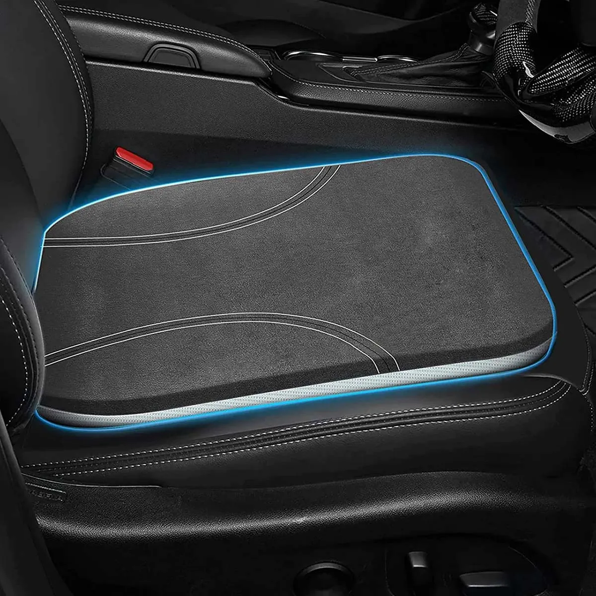 Car Seat Cushion, Custom Fit For Your Cars, Car Memory Foam Seat Cushion, Heightening Seat Cushion, Seat Cushion for Car and Office Chair MC19999