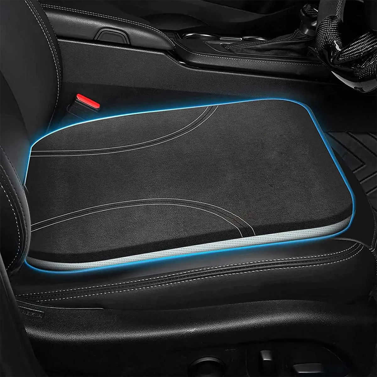 Car Seat Cushion, Custom Fit For Your Cars, Car Memory Foam Seat Cushion, Heightening Seat Cushion, Seat Cushion for Car and Office Chair MC19999