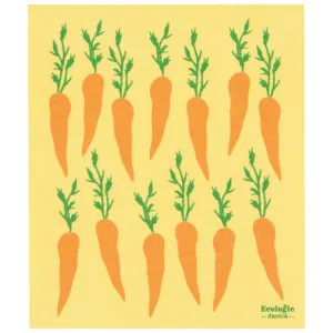 Carrots Swedish Sponge Towel
