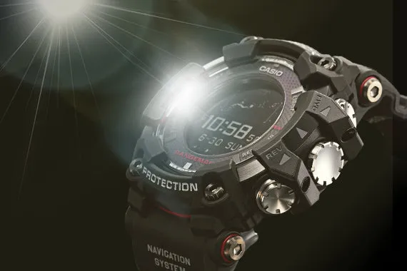 CASIO G-SHOCK 2018 Rangeman Green GPS Navigation Solar Assisted Watch - GPR-B1000-1BDR