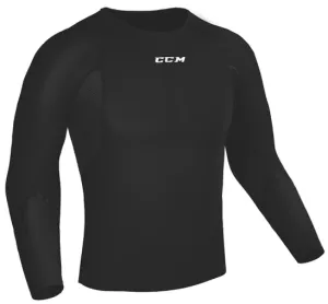 CCM Long Sleeve Compression Grippy Top for Men
