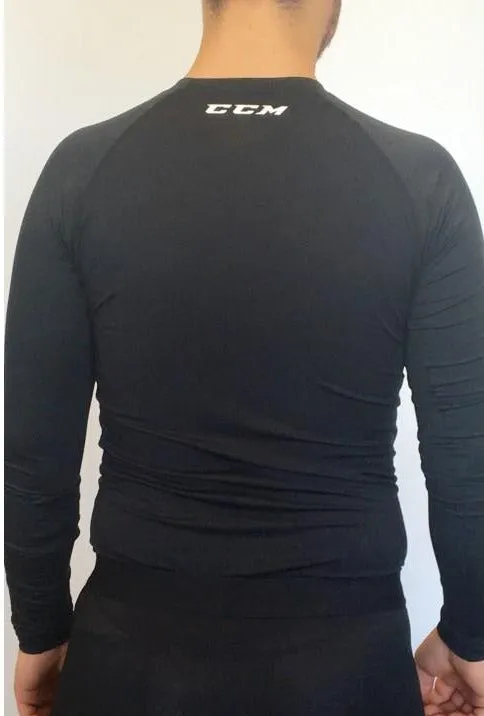 CCM Long-Sleeve Performance Compression Top Mens (HockeySupremacy.com)