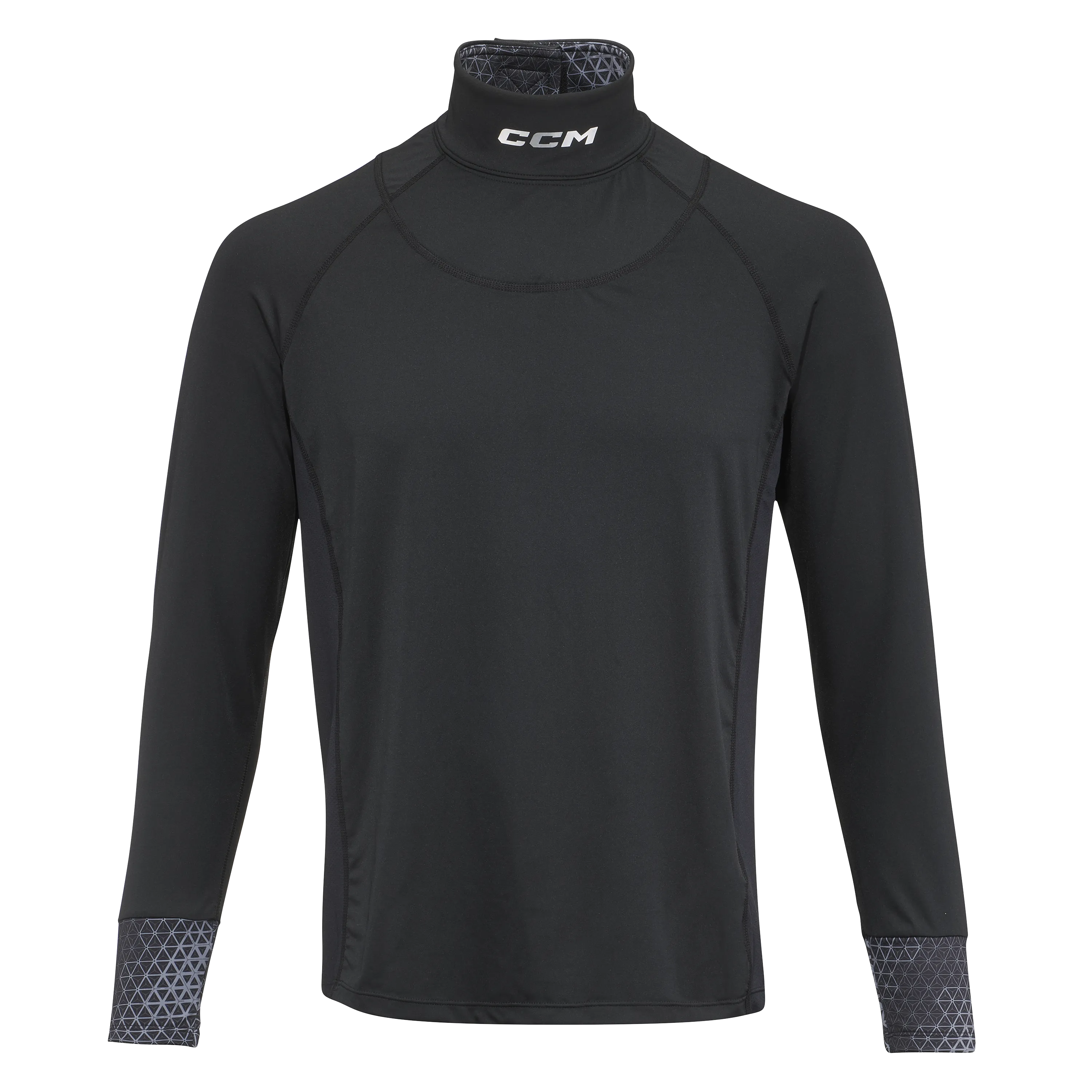CCM Pro L/S Neck Guard Top
