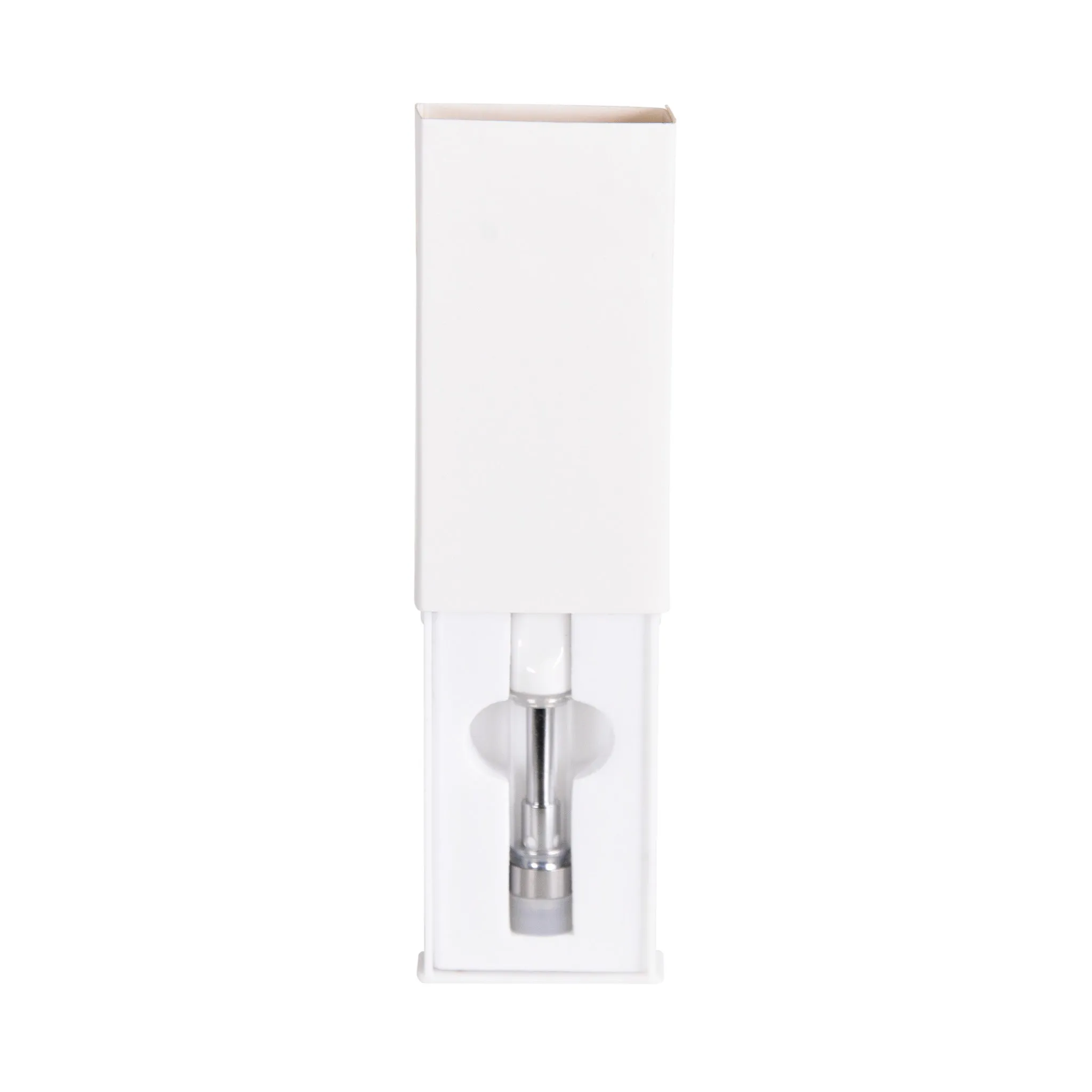 Child Resistant White Vape Cartridge Slide Out Box