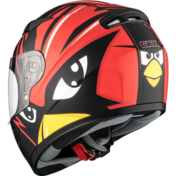 CKX RR519Y Youth Winter Double Lens Full-Face Youth Helmet - Raven Graphic