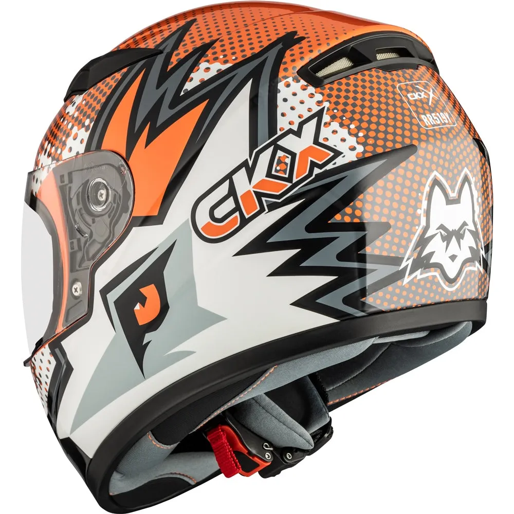 CKX Youth RR519Y Wolf Helmet