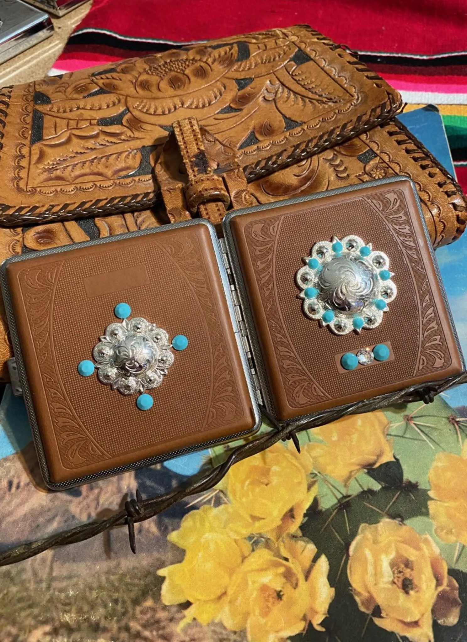 Classic Berry Concho Case