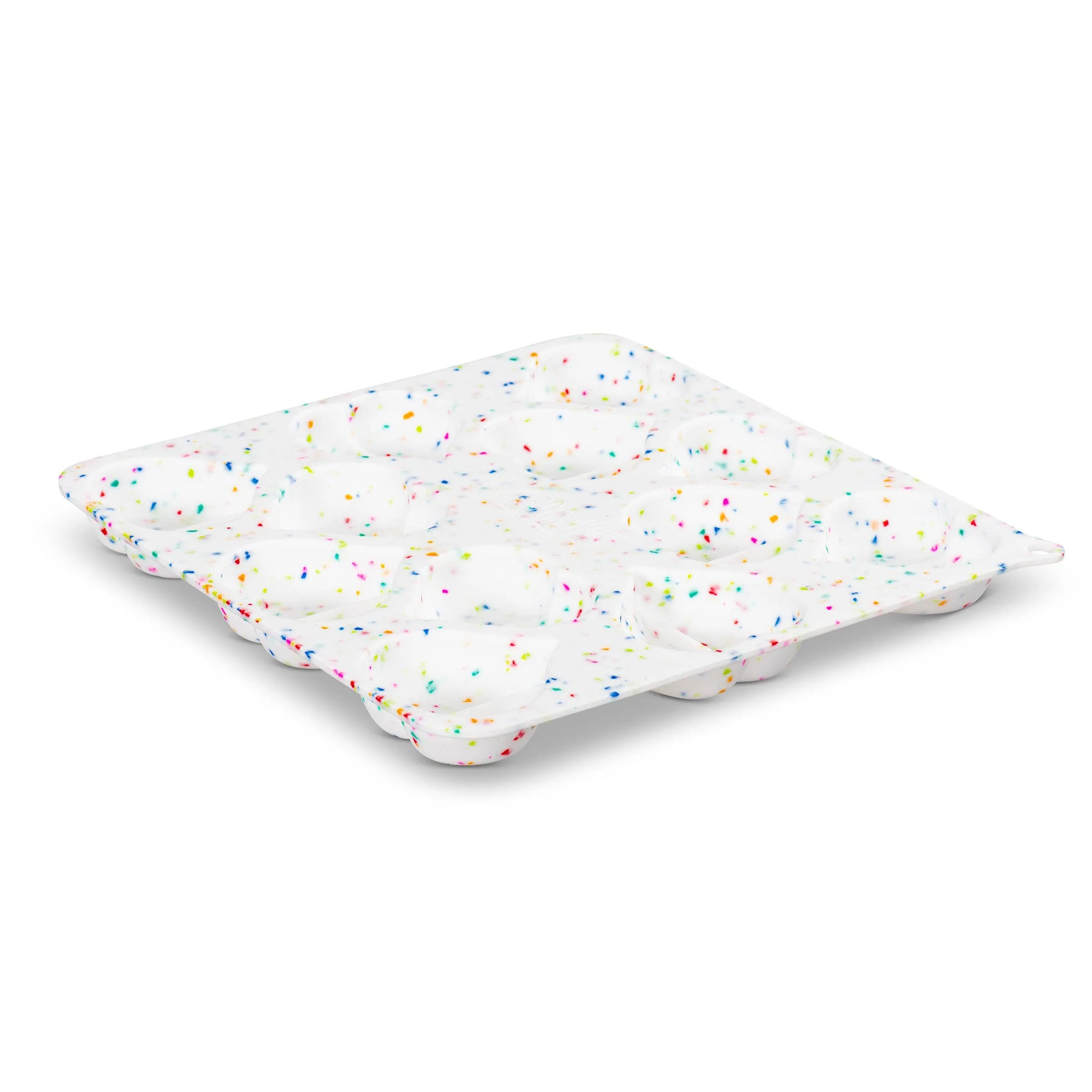 Confetti Heart Shape Silicone Bake and Freeze Treat Maker