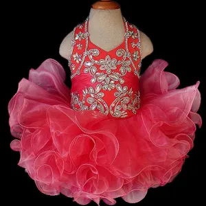 Custom Made Little Princess Glitz Stunning Cupcake Pageant Dress