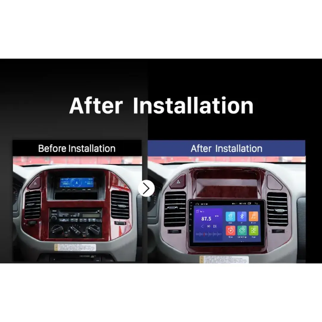 Daiko Car Stereo Carplay Android Auto For Mitsubishi V73 Pajero 2004-2011