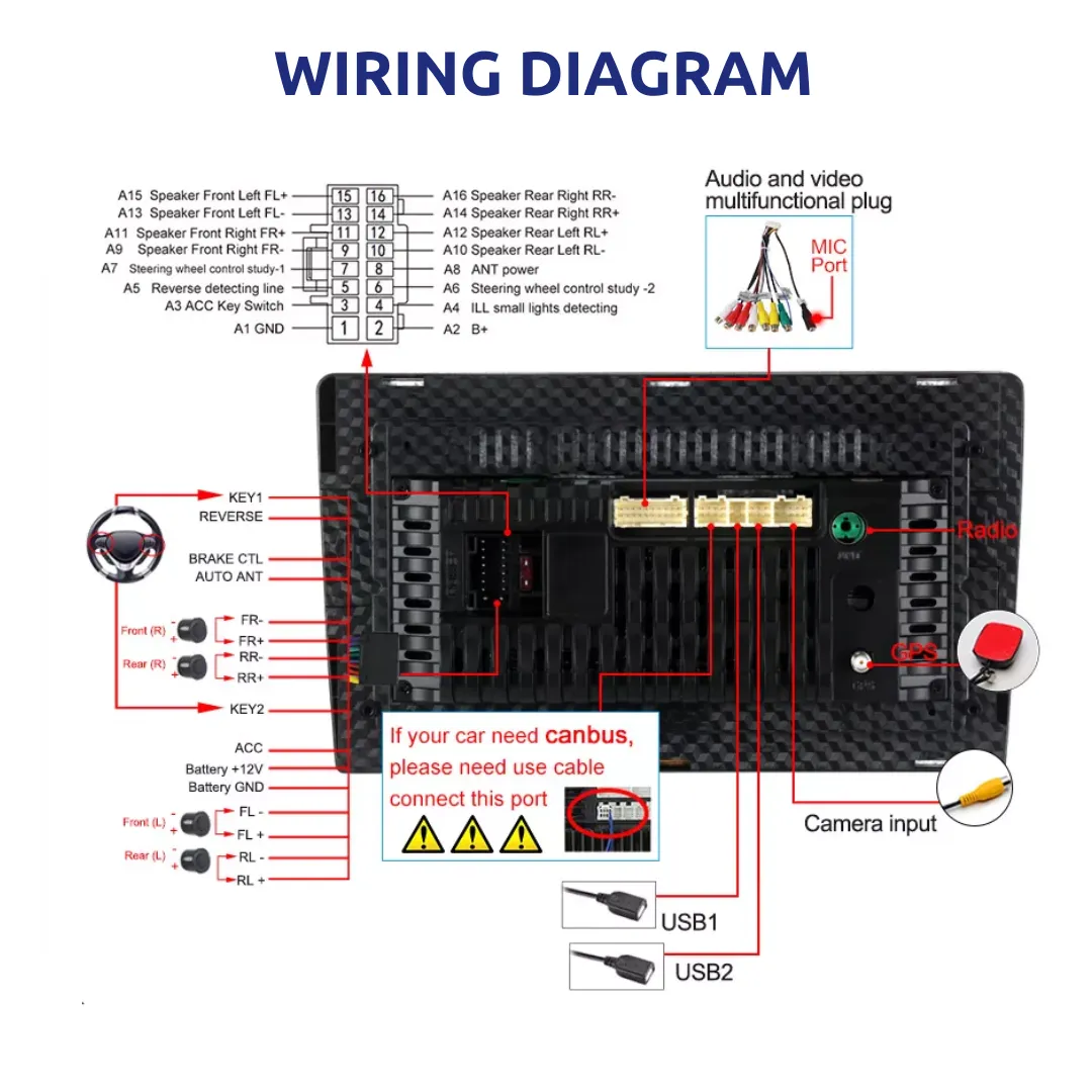 Daiko Car Stereo Wireless Carplay Android Auto For BMW 1-Series E81 E82 E87 E88