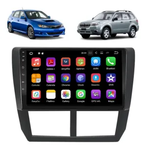 Daiko Car Stereo Wireless Carplay Android Auto For Subaru Forester Impreza 07-14