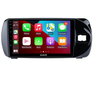 Daiko Car Stereo Wireless Carplay Android Auto For Toyota Vitz Yaris 2013-2020