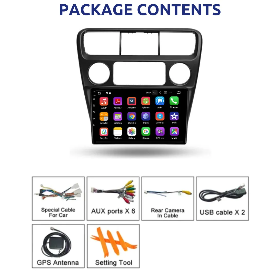Daiko Multimedia Unit Wireless Carplay Android Auto For Honda Accord 1998-2002