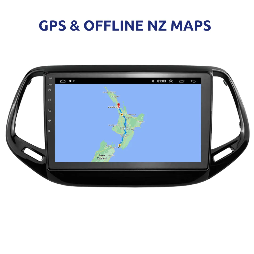 Daiko Multimedia Unit Wireless Carplay Android Auto For Jeep Compass 2017-2022