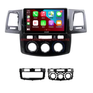 Daiko Multimedia Unit Wireless Carplay Android Auto ForToyota Hilux 2008-2014