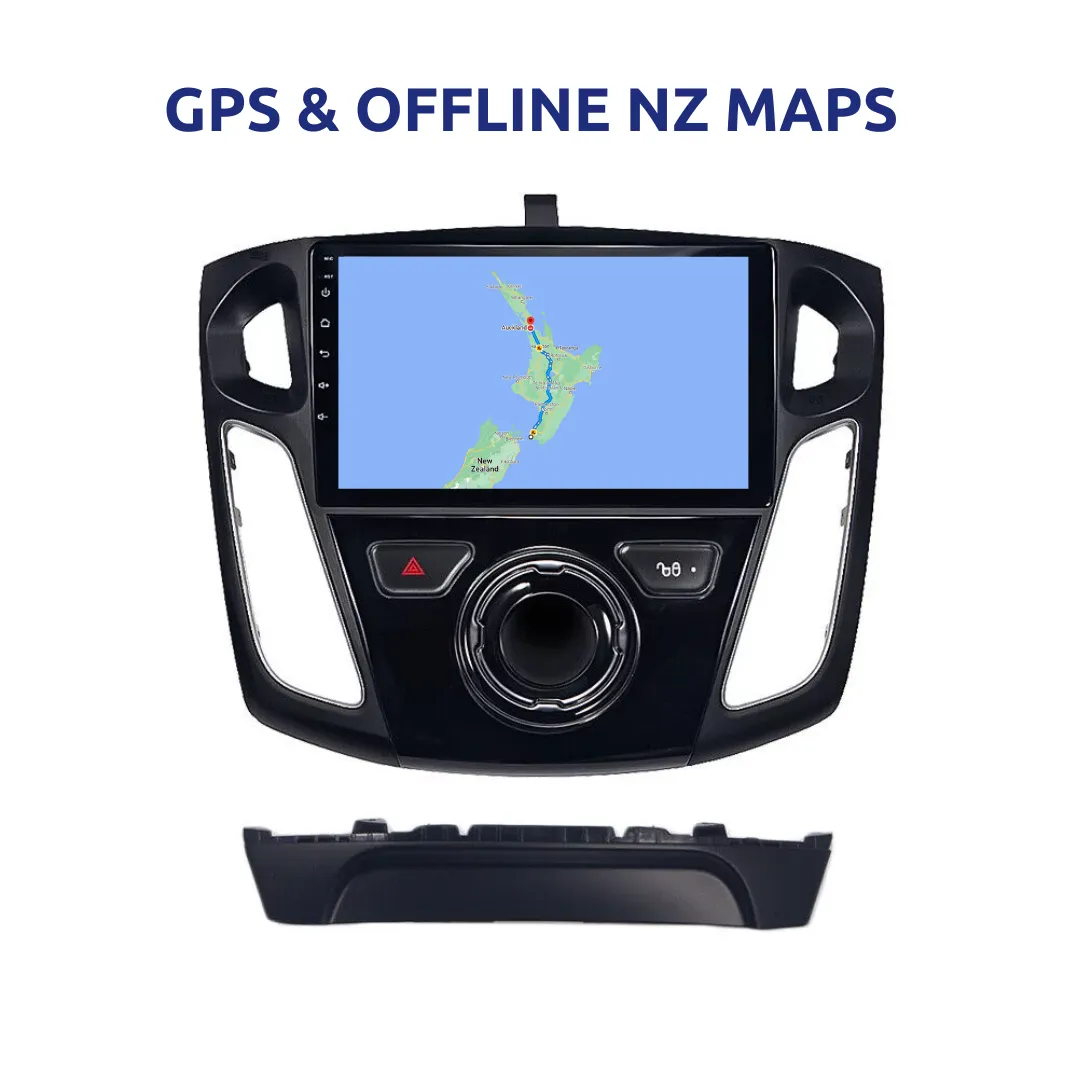 Daiko Multimedia Unit Wireless Carplay Android Auto GPS For Ford Focus 2011-2018