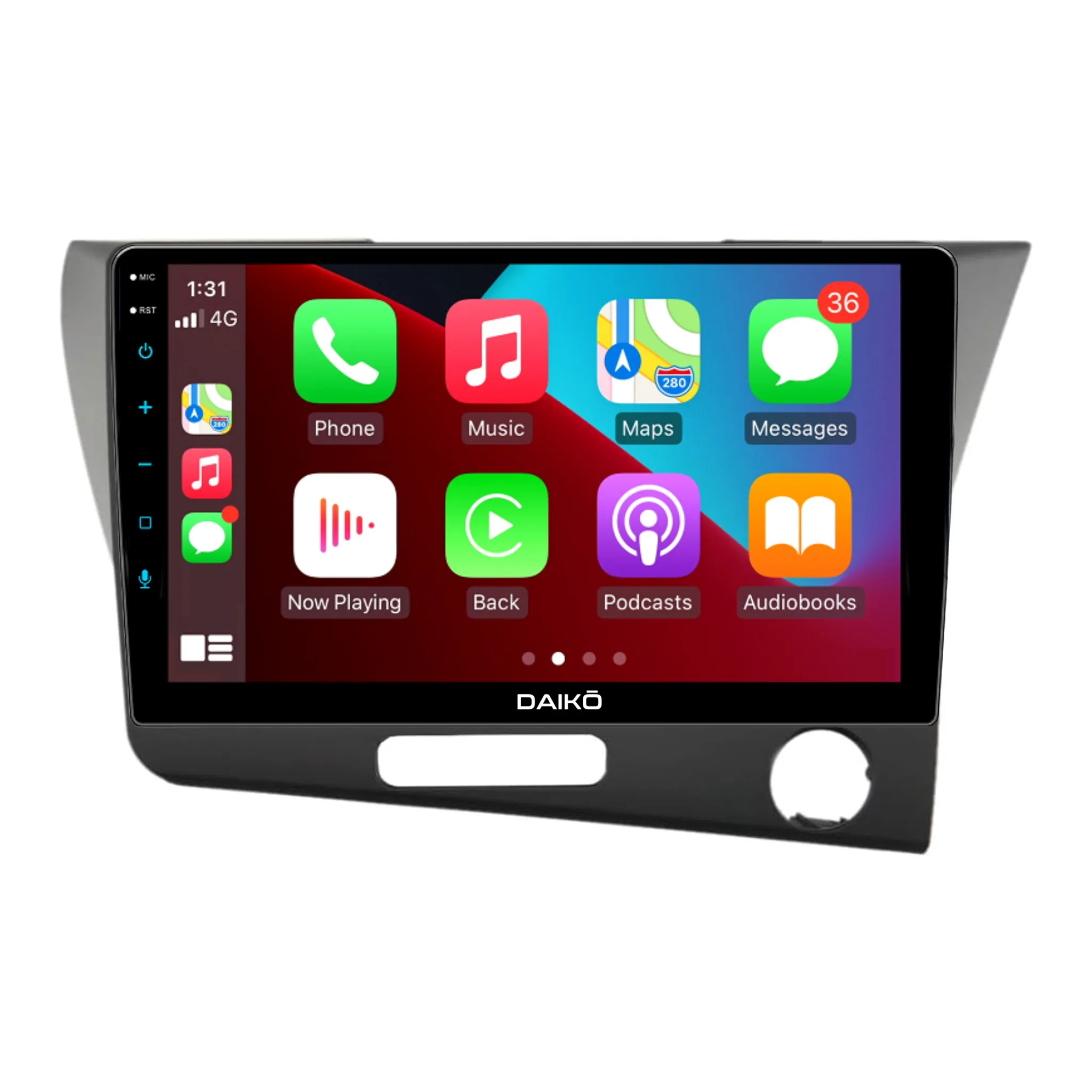 Daiko Multimedia Unit Wireless Carplay Android Auto GPS For Honda CRZ 2010 