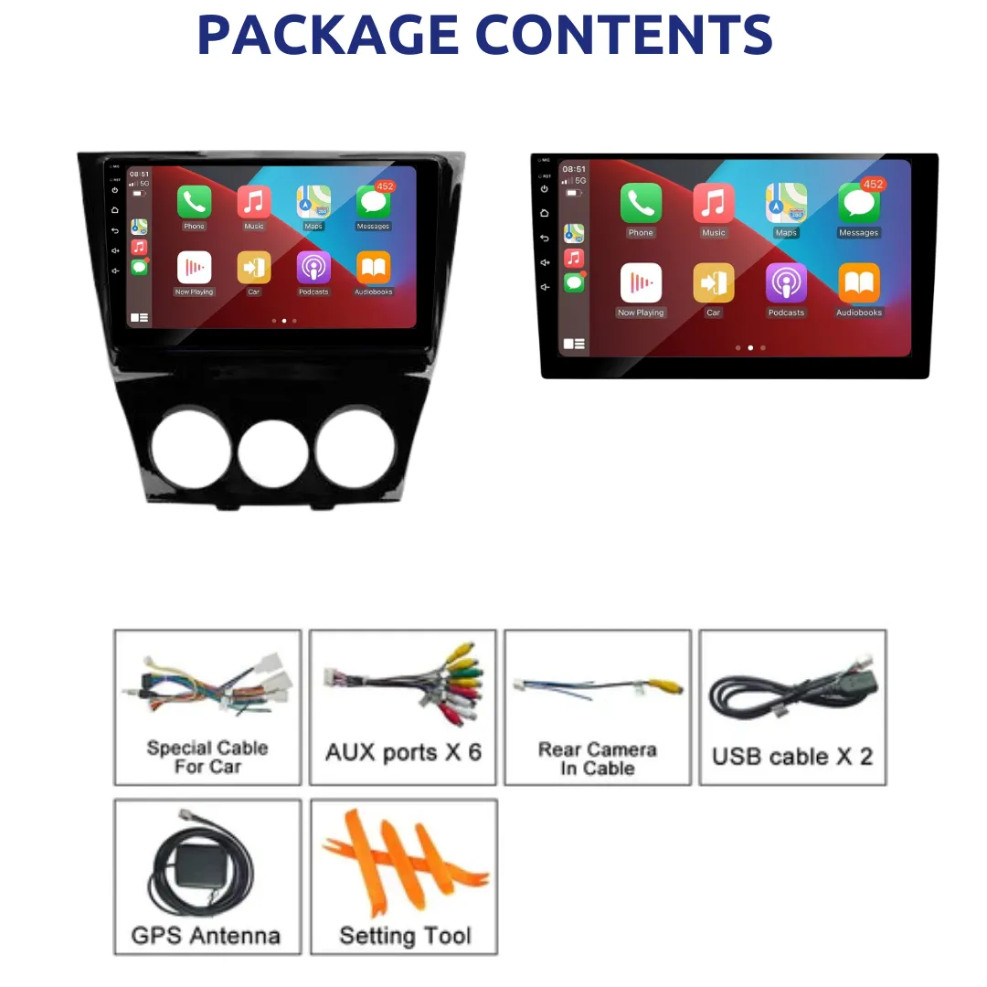 Daiko Multimedia Unit Wireless Carplay Android Auto GPS For Mazda RX-8 2003-2008
