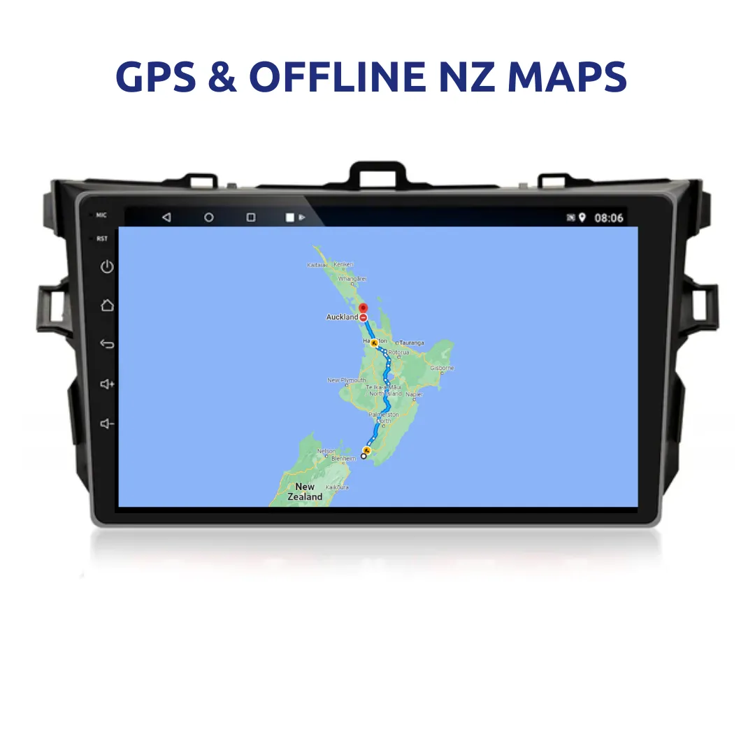 Daiko Multimedia Unit Wireless Carplay Android Auto GPS For Toyota Corolla