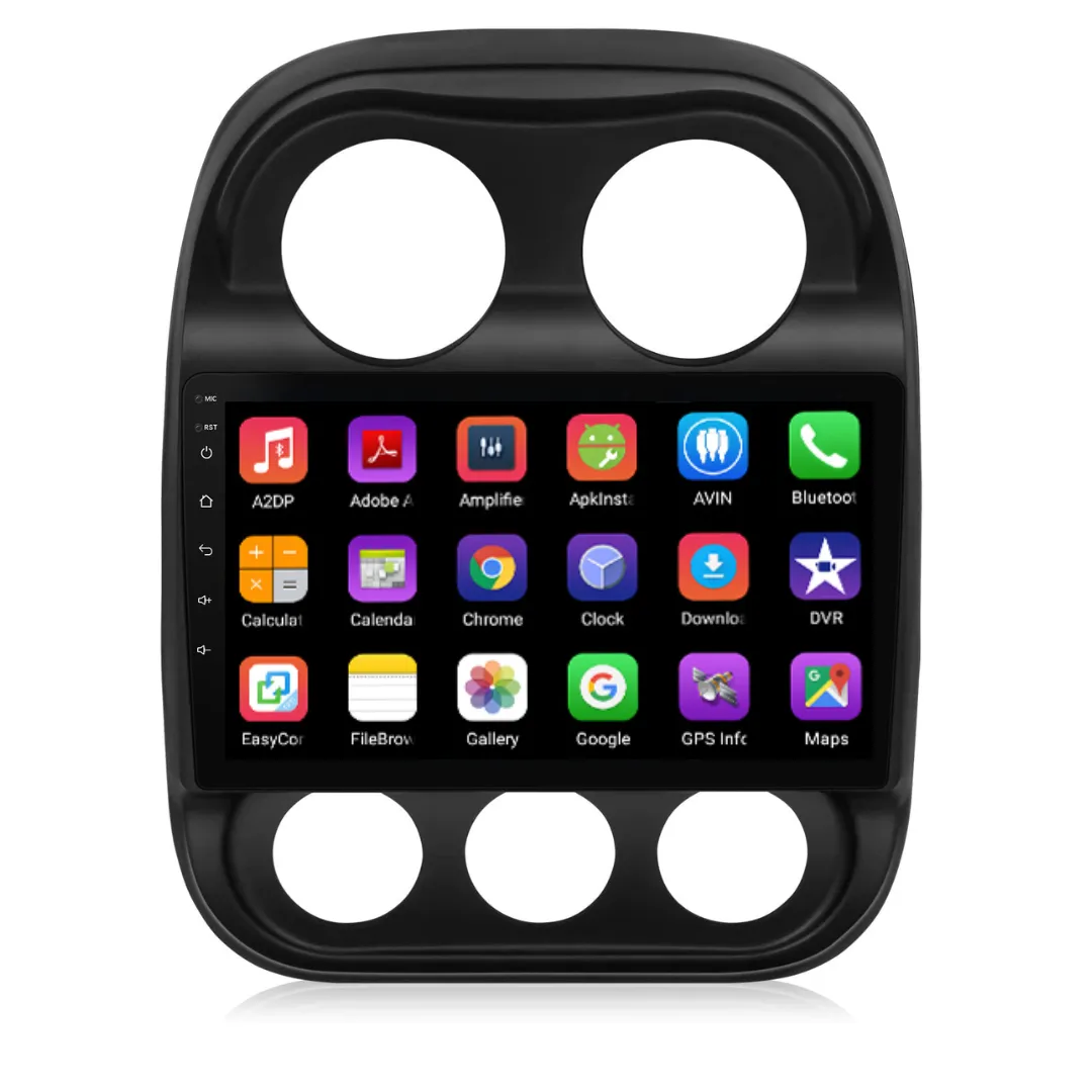 Daiko PRO Car Stereo Wireless Carplay Android Auto For Jeep compass 2010-2016