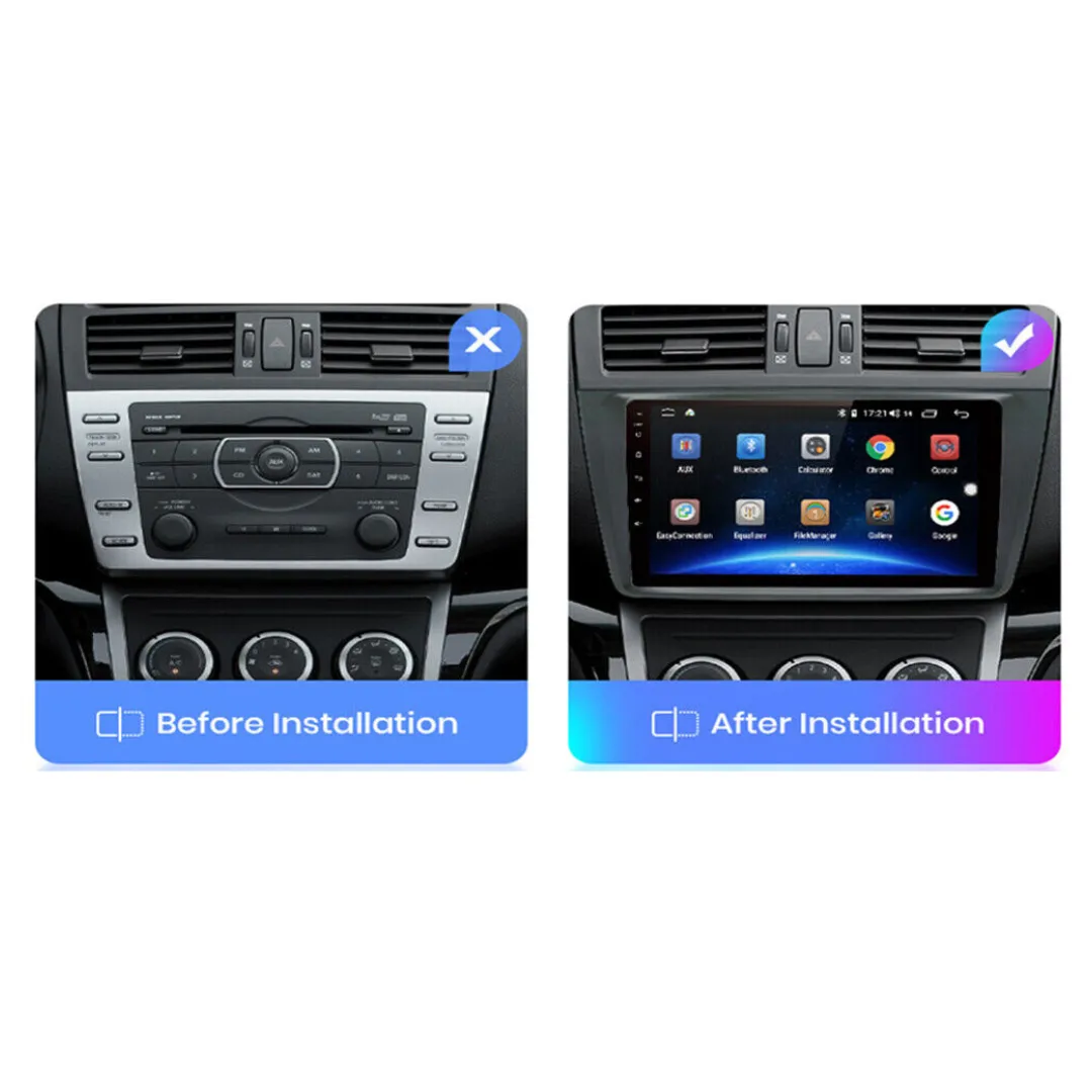 Daiko PRO Car Stereo Wireless Carplay Android Auto For Mazda 6 Atenza 2006-2012