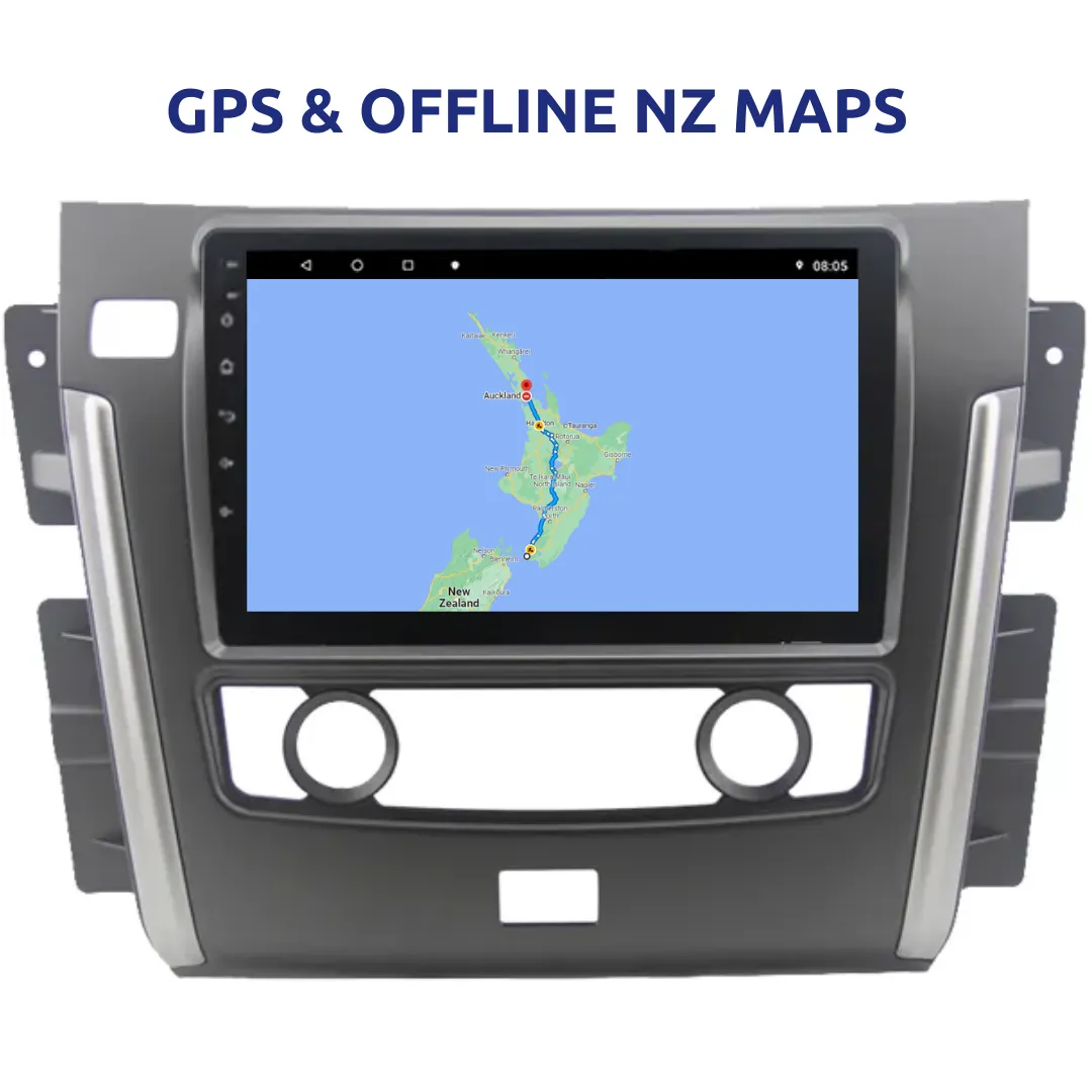 Daiko PRO Car Stereo Wireless Carplay Android Auto For Nissan Patrol 2015-2023