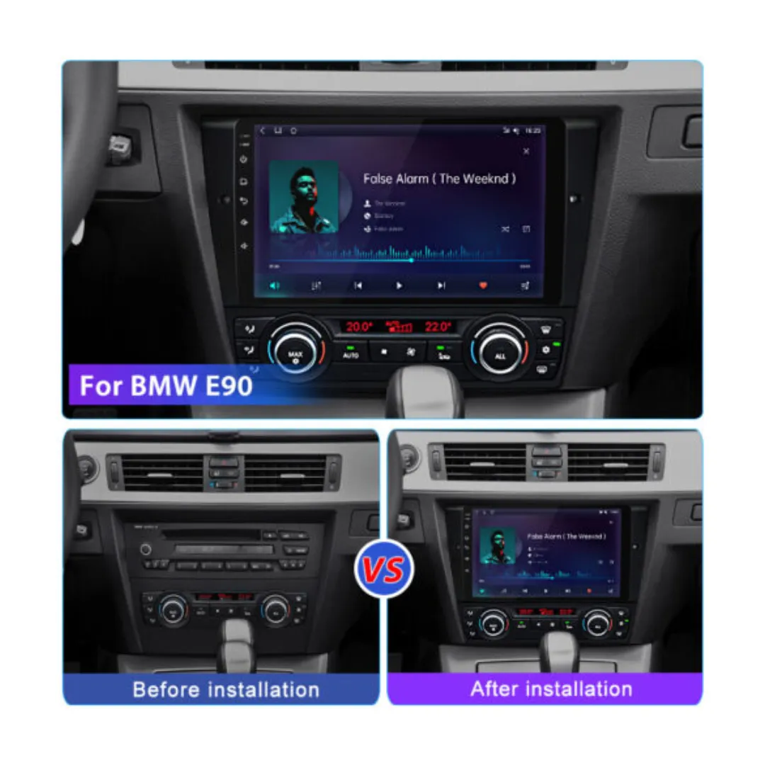 Daiko PRO Multimedia Unit Wireless Carplay Android Auto For BMW 3 E90 2005-2012