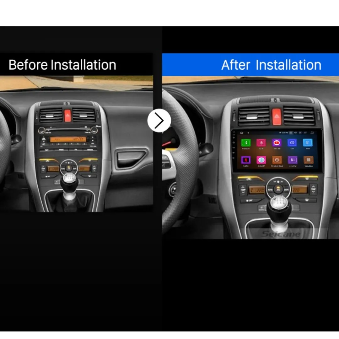 Daiko Ultra Car Stereo Carplay Android Auto For Toyota Auris Blade 2006-11