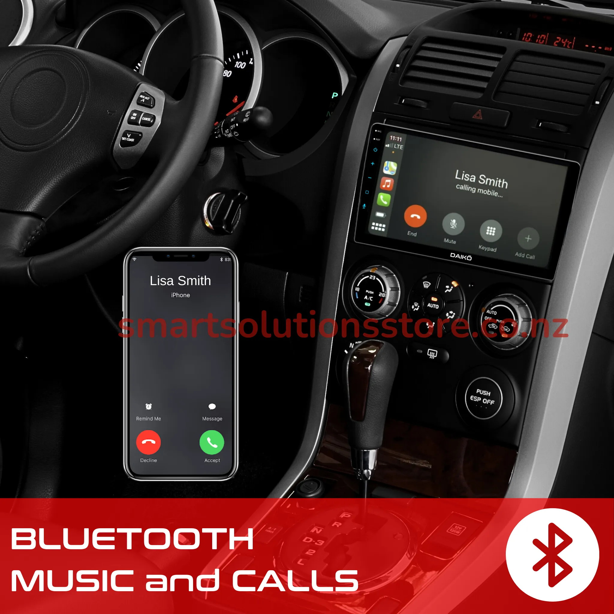 Daiko Ultra Car Stereo Wireless Carplay Android 6GB RAM   126GB Auto For 2007-2009 BMW X5 X6 CCC E70 E71