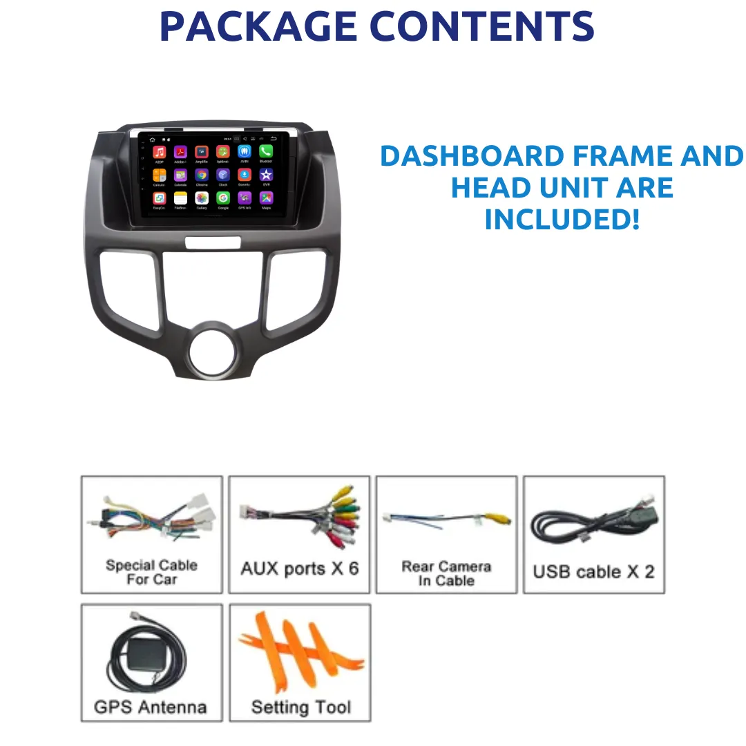 Daiko Ultra Car Stereo Wireless Carplay Android Auto For Honda Odyssey 2004-2009