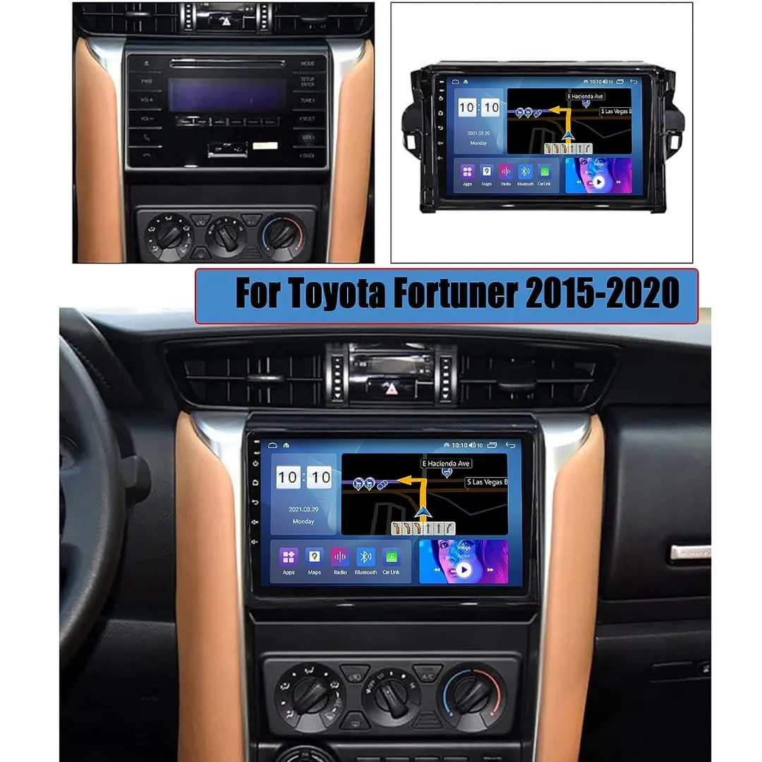 Daiko X Car Stereo Carplay Android Auto For Toyota Fortuner Highlander 2015-2020