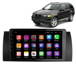 Daiko X Multimedia Unit Wireless Carplay Android Auto For BMW X5 E53 1999-2006