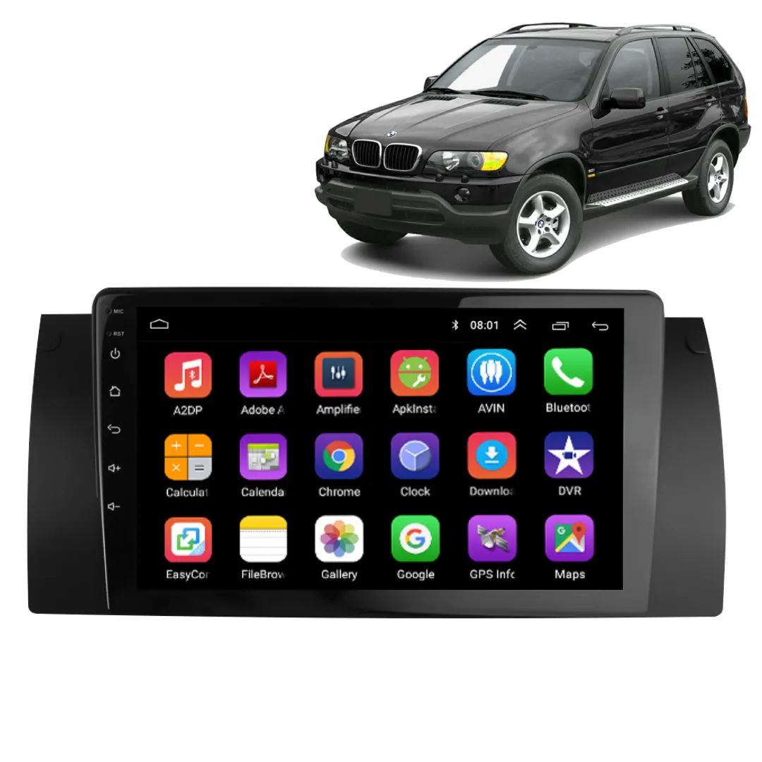 Daiko X Multimedia Unit Wireless Carplay Android Auto For BMW X5 E53 1999-2006