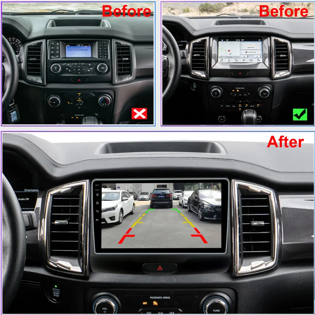 Daiko X Multimedia Unit Wireless Carplay Android Auto For Ford Ranger 2019-2022