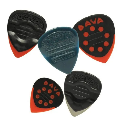 Dava D8125 Control Combo Multi Gauge Design Picks - 5 Pack