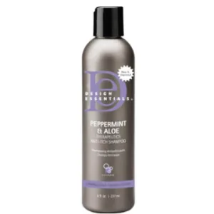 Design Essentials Peppermint & Aloe Therapeutics Anti-Itch Shampoo 8 oz (B00077)