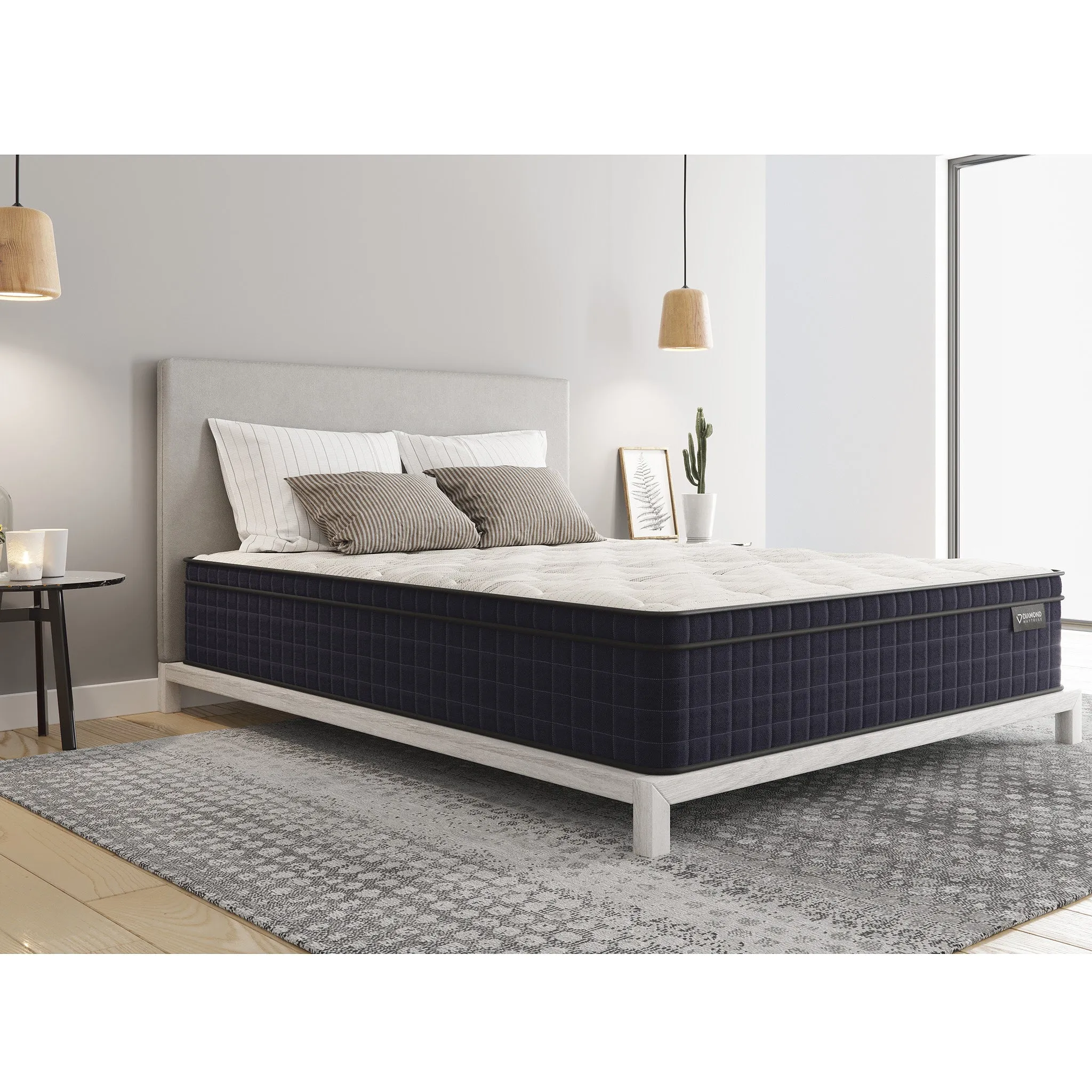 Diamond Mattress® Brighton Copper Euro Top 12.5" Firm