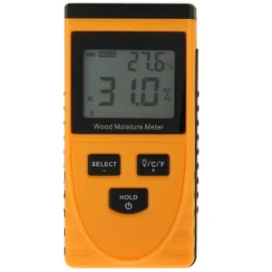 Digital Wood Moisture Meter with LCD(Orange)   Lead Time: 1~3 Days.
